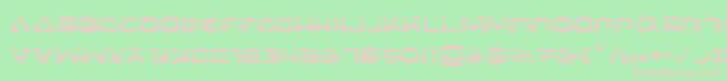 4114BlasterLaser Font – Pink Fonts on Green Background