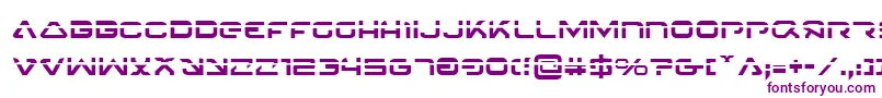Шрифт 4114BlasterLaser – фиолетовые шрифты