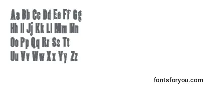 CopperCanyonInlineWbw Font