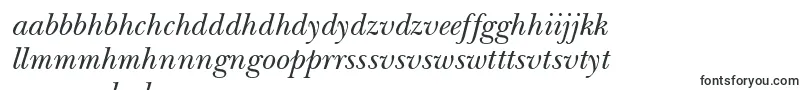 ItcNewBaskervilleLtItalic-fontti – shonan fontit