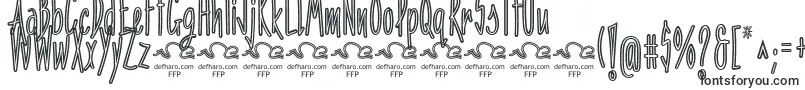 フォントPenitenciaInlineFfp – PixelLabのフォント