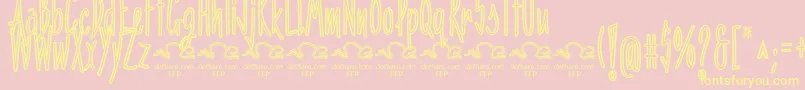 Más sobre la fuente PenitenciaInlineFfp fuente PenitenciaInlineFfp – Fuentes Amarillas Sobre Fondo Rosa