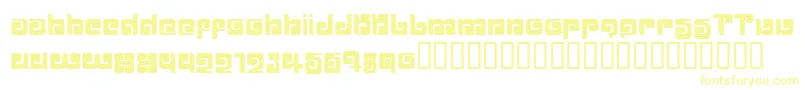 Ballom-Schriftart – Gelbe Schriften