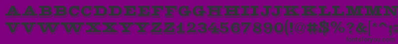 Laminacapsssk Font – Black Fonts on Purple Background