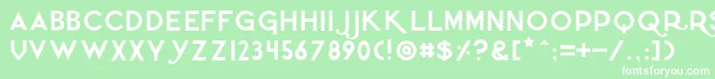 More about Quietthief Font Quietthief Font – White Fonts on Green Background