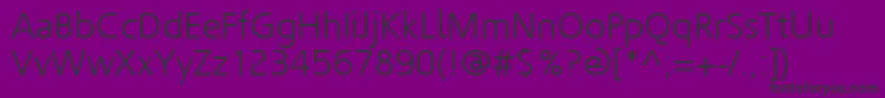 Fortheloveofhatelight Font – Black Fonts on Purple Background