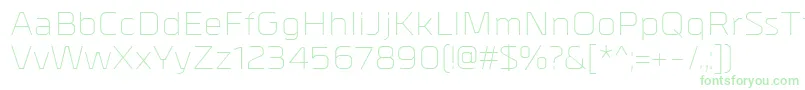 MetralLight Font – Green Fonts