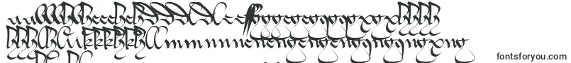 Шрифт 1413GothiqueCursive – зулу шрифты