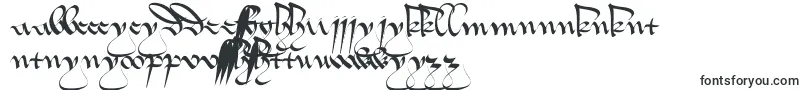 1413GothiqueCursive-Schriftart – ruandische Schriften
