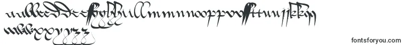 Шрифт 1413GothiqueCursive – ирландские шрифты