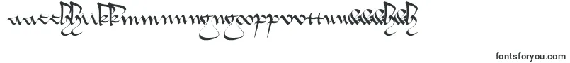 1413GothiqueCursive-Schriftart – maorische Schriften