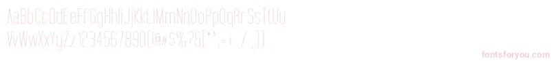 TallFilmsExpanded Font – Pink Fonts