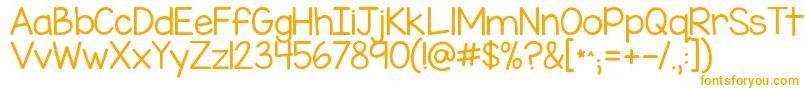 Kgmissspeechyipa Font – Orange Fonts