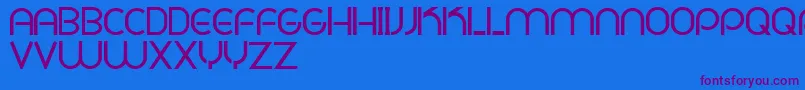 fuente PligNovaParaDafontSoloLetras – Fuentes Moradas Sobre Fondo Azul