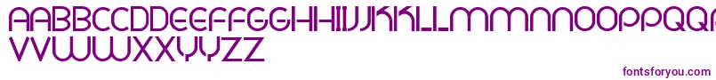 フォントPligNovaParaDafontSoloLetras – 紫色のフォント