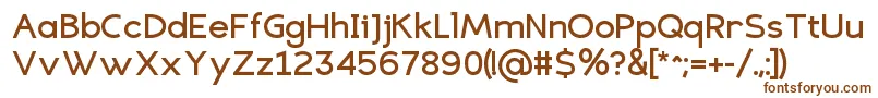 EligiblesansBold Font – Brown Fonts