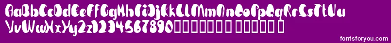 Más sobre la fuente TmBeguiled fuente TmBeguiled – Fuentes Blancas Sobre Fondo Morado