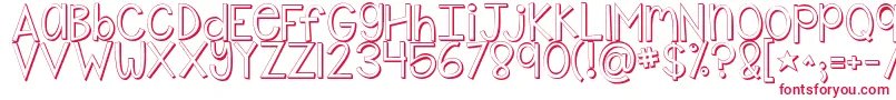 Kgshakeitoffpopped Font – Red Fonts