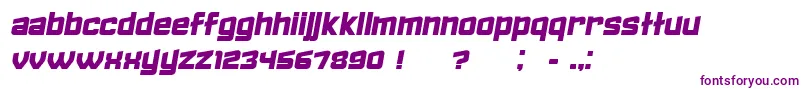 FailedItalic Font – Purple Fonts on White Background