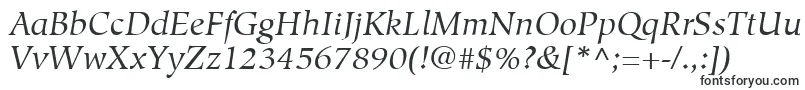 HiroshigeLtBookItalic Font – Fonts for VK