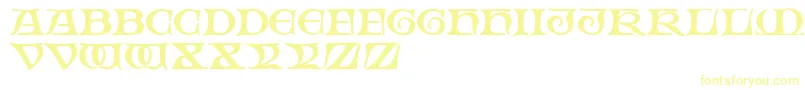 FabliauxRegular Font – Yellow Fonts