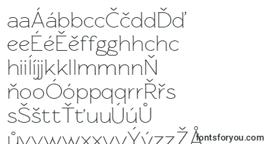 Rawengulkregular font – czech Fonts