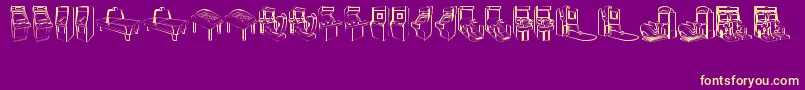 Más sobre la fuente Arcadevideogames fuente Arcadevideogames – Fuentes Amarillas Sobre Fondo Morado