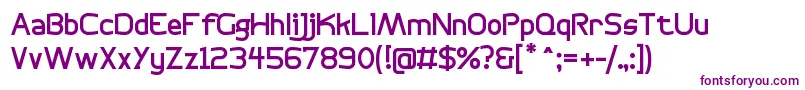 BogotanaRegular Font – Purple Fonts on White Background
