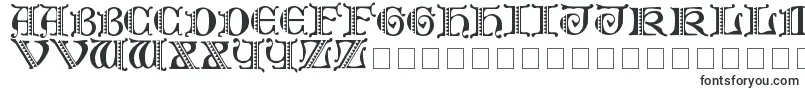 Шрифт FolksPs – плоские шрифты