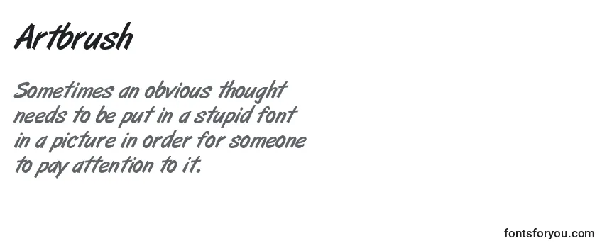 Artbrush Font