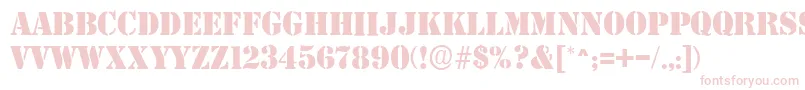 SteamerRegular Font – Pink Fonts