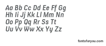 MilibusrgBolditalic Font