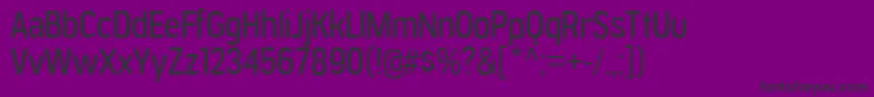 フォントJesayaFree – 紫の背景に黒い文字