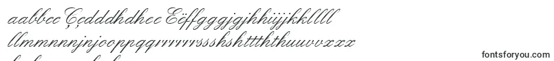 Шрифт Quadrillescriptssk – ньянджа шрифты