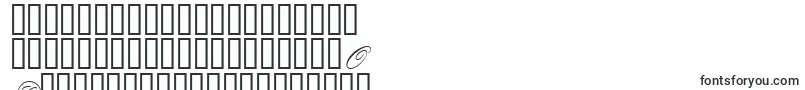 フォントQuadrillescriptssk – ウイグル文字
