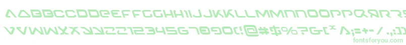 4114BlasterLeftalic-fontti – vihreät fontit