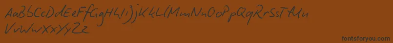 Подробнее о шрифте BiroScriptReduced Шрифт BiroScriptReduced – чёрные шрифты на коричневом фоне