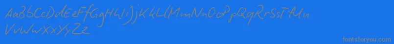 Подробнее о шрифте BiroScriptReduced Шрифт BiroScriptReduced – серые шрифты на синем фоне