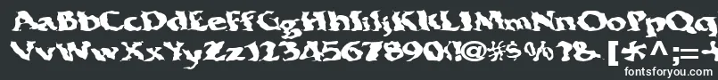 Electricwave7RegularTtext Font – White Fonts