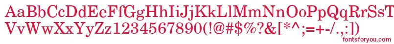 CenturyPsRegular Font – Red Fonts