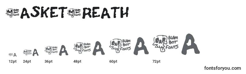 CasketBreath Font Sizes