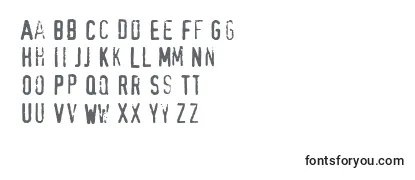 XbandRough Font