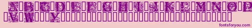 Más sobre la fuente WraithCaps fuente WraithCaps – Fuentes Moradas Sobre Fondo Rosa