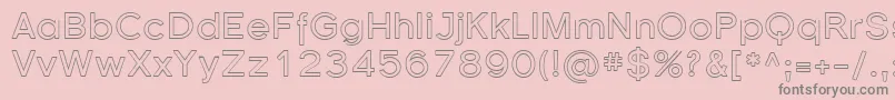 Más sobre la fuente Sfflorencesansoutline fuente Sfflorencesansoutline – Fuentes Grises Sobre Fondo Rosa