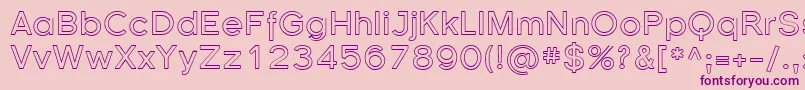 More about Sfflorencesansoutline Font Sfflorencesansoutline Font – Purple Fonts on Pink Background