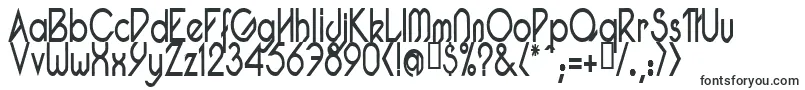 PacotillNarrowRegular-Schriftart – Schriftarten, die mit P beginnen