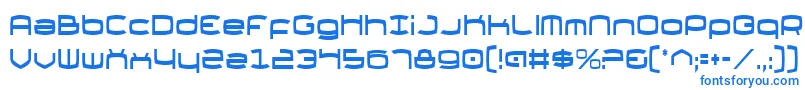 Weitere Informationen zur Thunderv2c-Schriftart Thunderv2c-Schriftart – Blaue Schriften