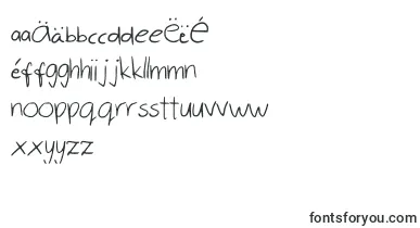 Robinscript font – macedonian Fonts