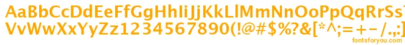 LucidaSansDemibold Font – Orange Fonts