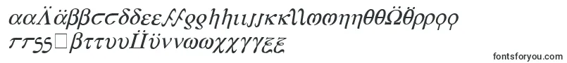 AchillesItalic-fontti – saksalaiset fontit